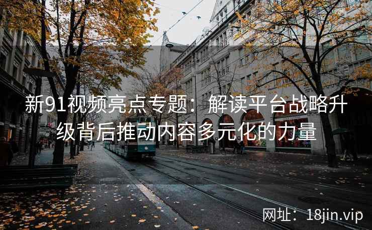新91视频亮点专题:解读平台战略升级背后推动内容多元化的力量 新91视频亮点专题:解读平台战略升级背后推动内容多元化的力量